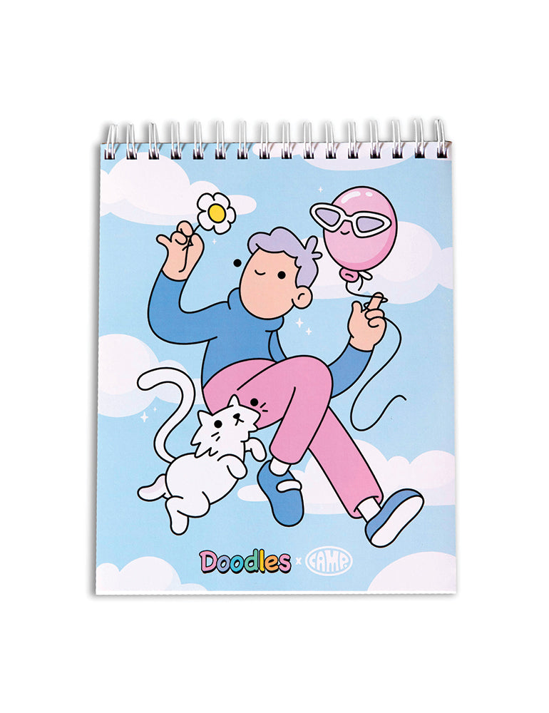 CAMP x Doodles Art Pad - premium sketchbook for drawing and doodling, a collaboration between CAMP and Doodles.
