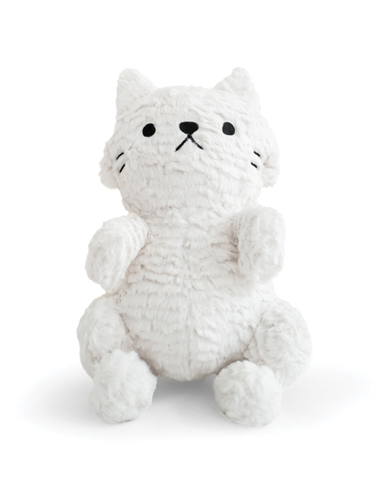 Mello Plushie, the softest cat in the Doodleverse, ready to bring warmth and joy to your home. This adorable 12-inch plush is designed to be your perfect cuddle companion.